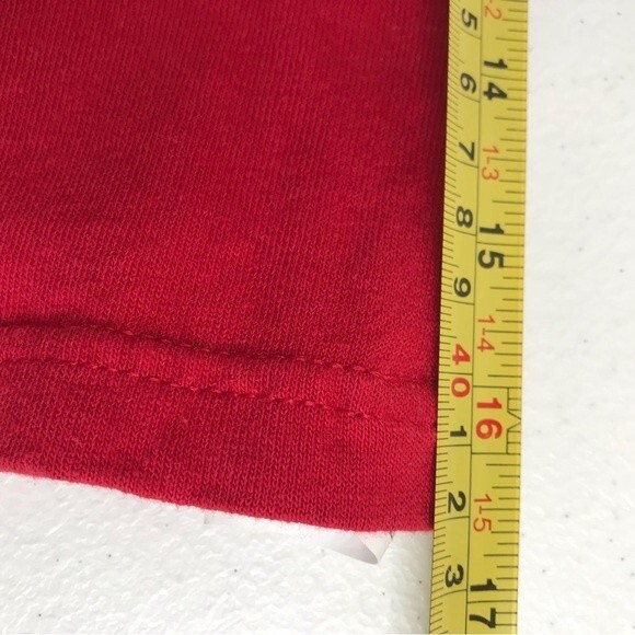 NFL Team Apparel Atlanta Falcons Red Short Sleeve Crew Neck T Shirt Mens Medium - Picture 12 of 14